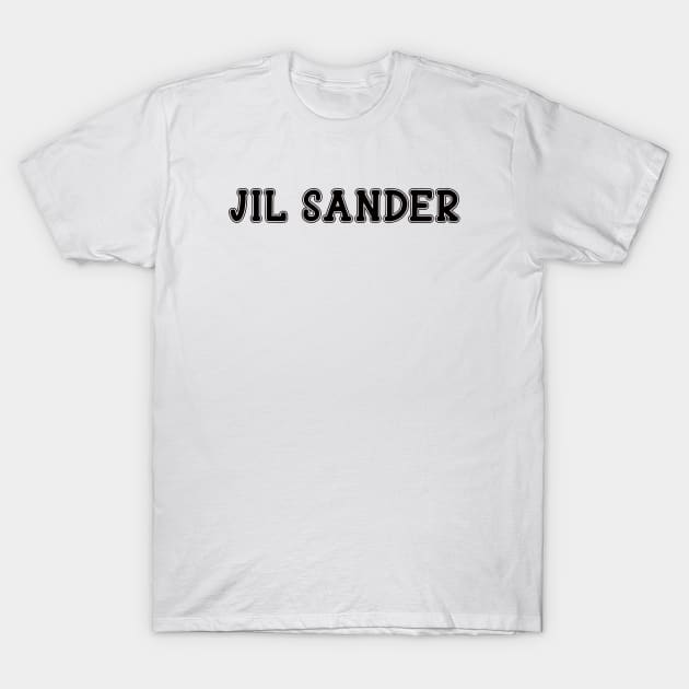 Jil Sander Black&White T-Shirt by REKENINGDIBANDETBRO